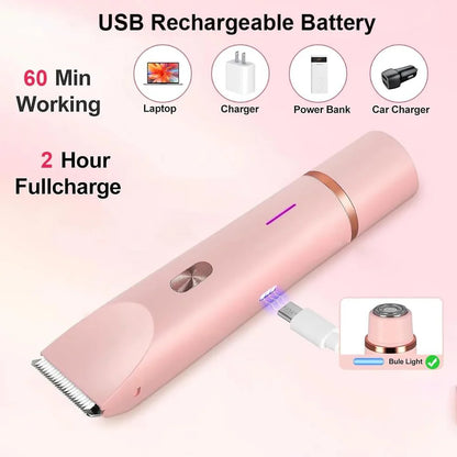 Pinterest Market™ - 2 in 1 Painless Bikini Hair Trimmer