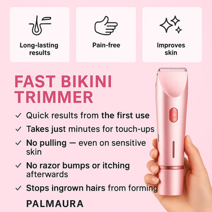 Pinterest Market™ - 2 in 1 Painless Bikini Hair Trimmer