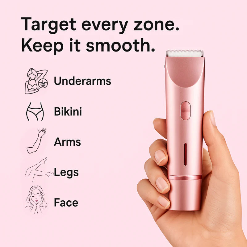Pinterest Market™ - 2 in 1 Painless Bikini Hair Trimmer