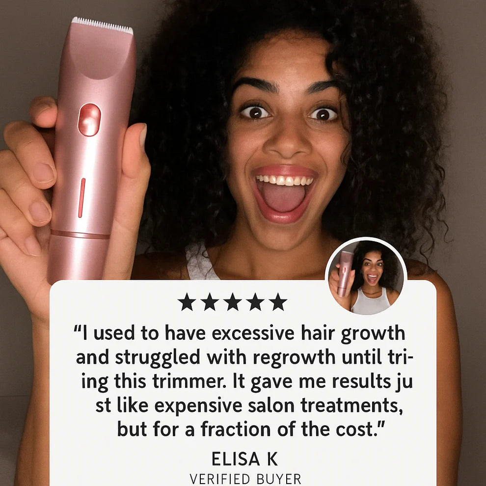Pinterest Market™ - 2 in 1 Painless Bikini Hair Trimmer